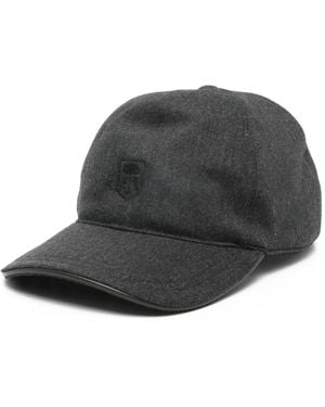 Corneliani Cappello Da Baseball - Grigio