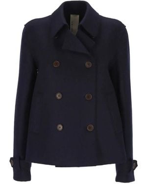 Chiara Ferragni Juliette Double-Breasted Coat - Blue