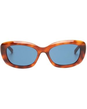 Givenchy Gafas De Sol Con Montura Rectangular - Azul