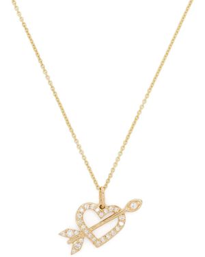 Sydney Evan 14Kt Diamond Pendant Necklace - Metallic