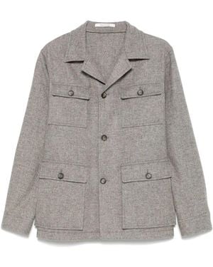 Tagliatore Giacca Con Bottoni - Grigio