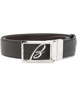 Brioni Ceinture En Cuir - Marron