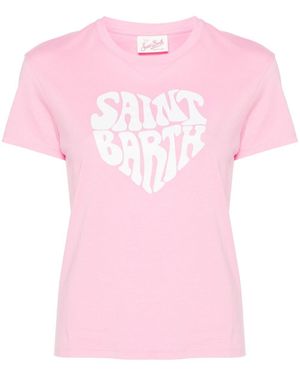 Mc2 Saint Barth Emilie Tシャツ - ピンク