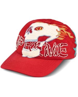 Supreme Gorra Wfst Con 6 Paneles - Rojo