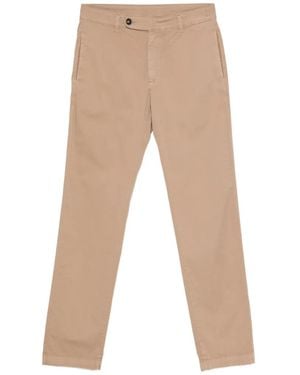 Massimo Alba Winch2 Belt-Loops Trousers - Natural