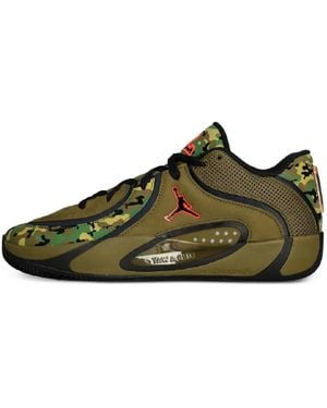 Nike Tatum 4 Camouflage Logo Sneakers - Green