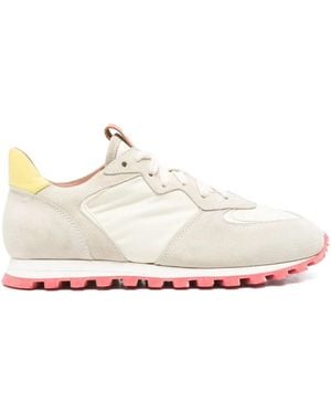 Elia Maurizi Marika Sneakers mit Wildledereinsätzen - Weiß