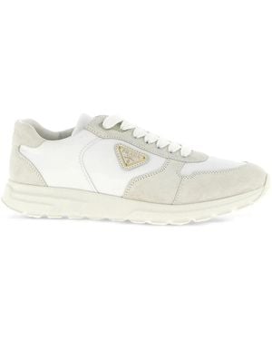 Prada Prax 2.0 Sneakers mit Schnürung - Weiß