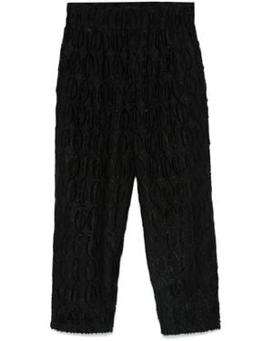 LABRUM LONDON モノグラム パンツ - ブラック