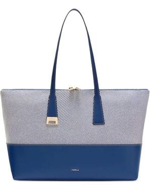 Furla Large Olivia Tote Bag - Blue