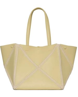 Nanushka The Origami Tote Bag - Natural