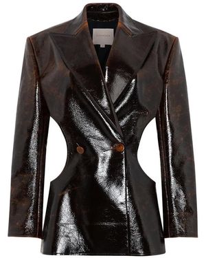 ROKSANDA Aamina Cut-Out Jacket - Black