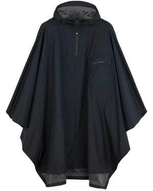 Paul & Shark Typhoon Hooded Cape - Blue