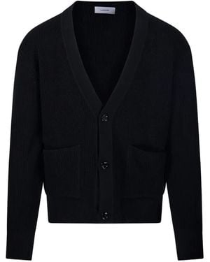 Lardini Vest Met V-Hals - Blauw