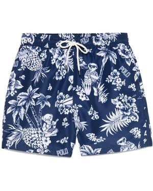 Polo Ralph Lauren Traveler トランクス水着 - ブルー