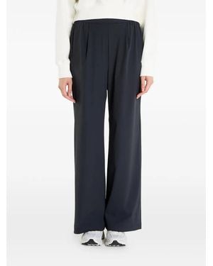 Nike Dri-Fit High-Waisted Wide-Leg Trousers - Blue