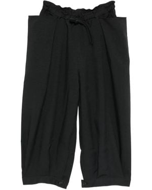 Y-3 Drawstring Trousers - Black