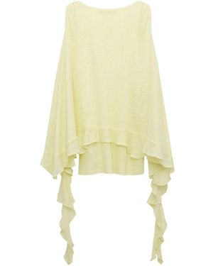 Dorothee Schumacher Ruffled Top - イエロー