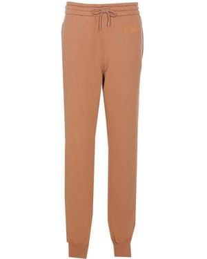 Chloé トラックパンツ - ナチュラル