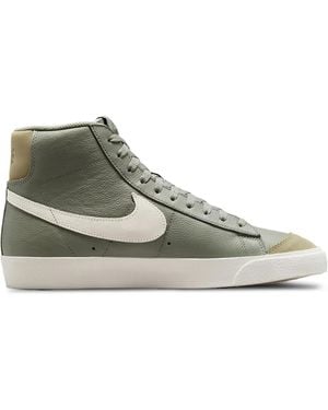 Nike ロゴ レザースニーカー - グリーン