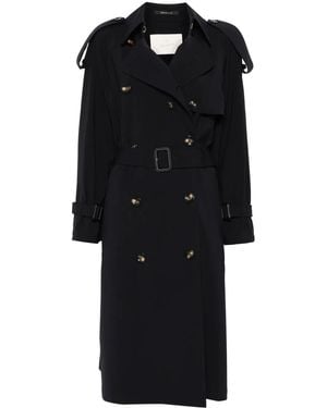 Montecore Trench Con Cintura - Nero