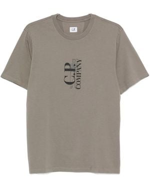 C.P. Company Logo-print T-shirt - Grau