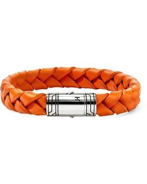 John Hardy Leather Bracelet - Orange