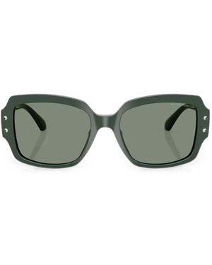 Michael Kors Châtel Square-Frame Sunglasses - Green