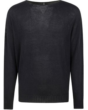 MD75 Pullover Mit Rundhalsausschnitt - Blau