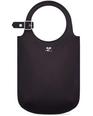 Courreges Small Holy Tote Bag - Blue
