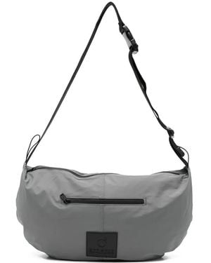 OFF GRID Zipped Messenger Bag - Gray