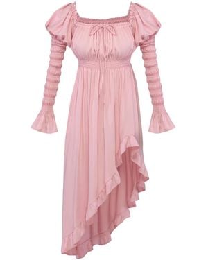 Sleeper Wild Angel Dress - Pink