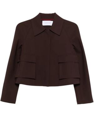 Harris Wharf London ポケット ジャケット - ブラウン