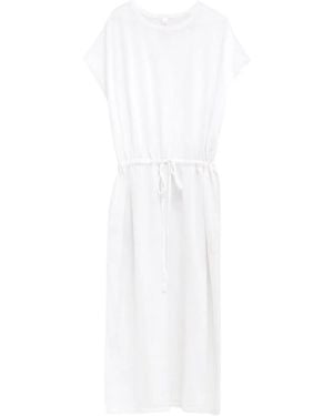Lauren Manoogian Semi-Sheer Dress - White