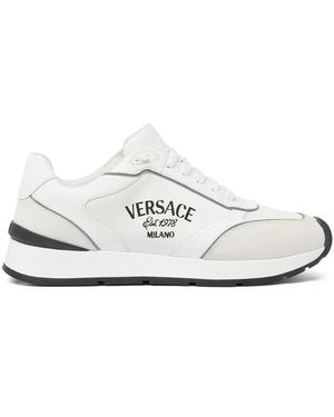 Versace Milano レースアップ スニーカー - ホワイト