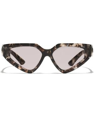 Dolce & Gabbana Lunettes De Soleil Precious - Marron