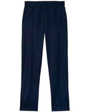 Palm Angels Pantalon De Jogging À Logo - Bleu