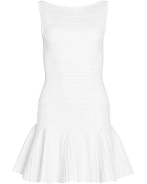 retroféte Robe Audrina - Blanc