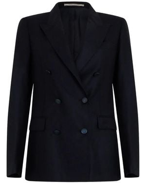 Tagliatore Double-Breasted Blazer - Blue