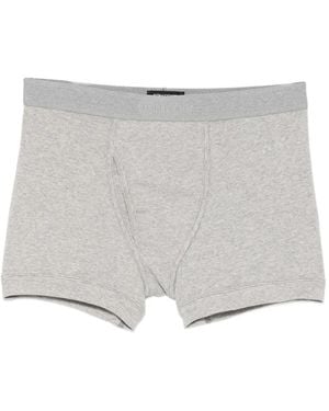 Tom Ford Logo-waistband Boxers - Grey