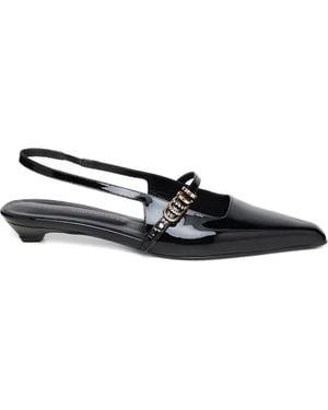 Dorothee Schumacher 50Mm Ring-Embellished Court Shoes - White