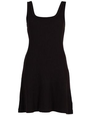 Citizens of Humanity Faye Ribbed-Knit Mini Dress - Black