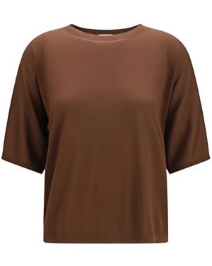 Brunello Cucinelli Camiseta De Manga Corta - Marrón