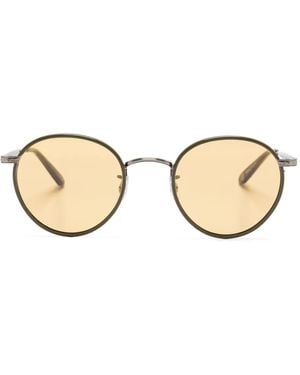 Garrett Leight 4003 Wilson Sunglasses - Natural
