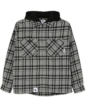 Chocoolate Checked Jacket - Black
