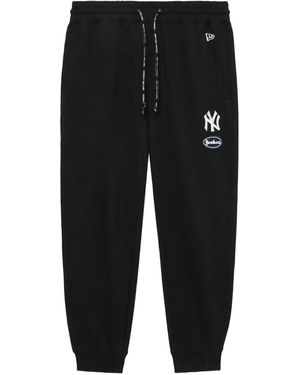 KTZ Yankees-Logo Track Pants - Black