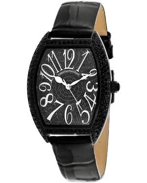 Christian Van Sant Elegant 41Mm Watch - Black