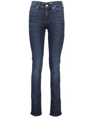 Calvin Klein Straight-Leg Jeans - Blue