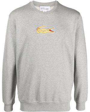 Comme des Garçons X Lacoste ロゴパッチ プルオーバー - グレー