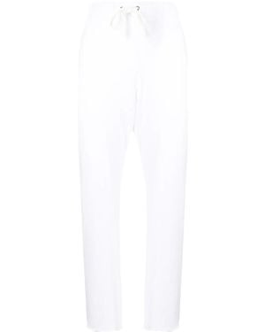 James Perse French-Terry Track Trousers - White